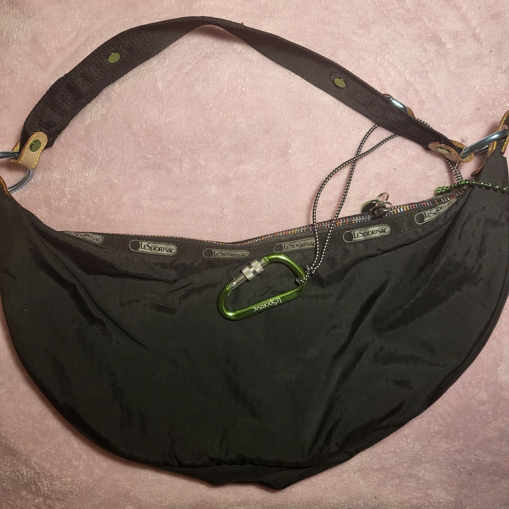 LeSportsac x Tokidoki Black Hobo Bag - Picture 4 of 11